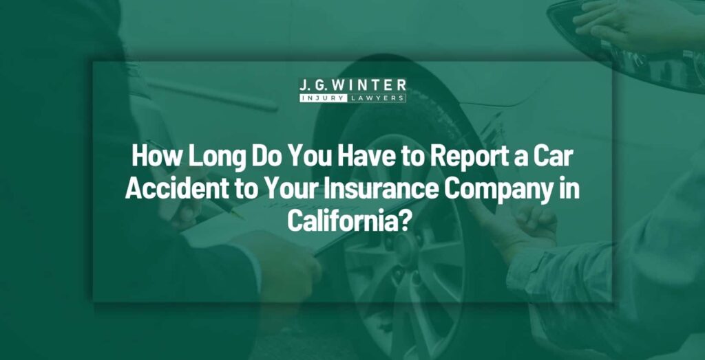 How long do you have to report a car accident to your insurance company