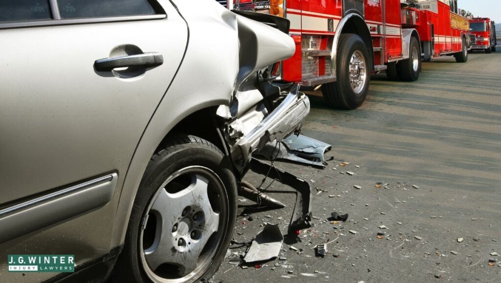 Rancho Cordova, CA - Injury Reported in Car Crash on Hwy 50 Ramp