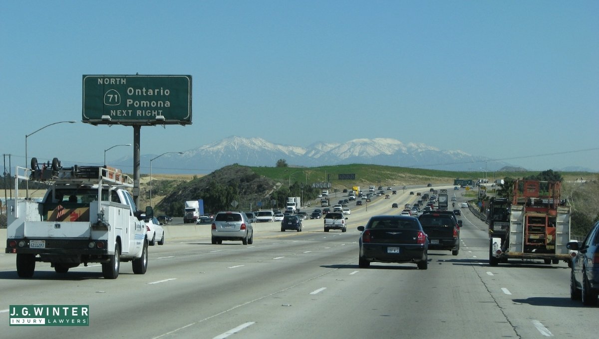 Riverside County, CA - Vehicle Collision on SR-91 East Near Coal Canyon