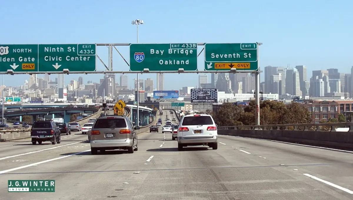West Sacramento, CA – Solo Vehicle Crash on US-50 WB Near Jefferson Blvd Off-Ramp