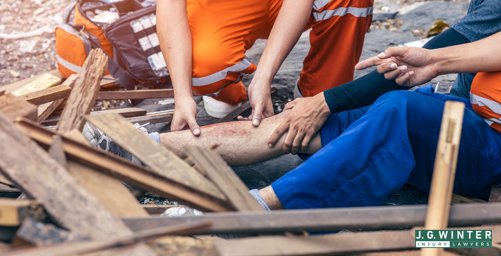 Who can be held liable in a construction injury claim