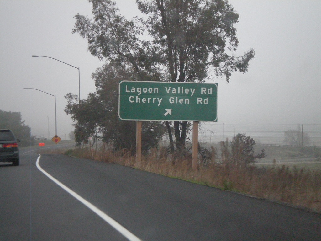 Vacaville, CA - Injury Reported in Crash on I-80 Near Lagoon Valley Rd