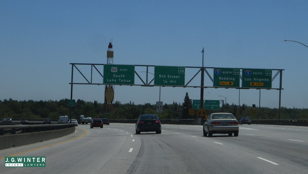 Sacramento, CA - Injuries in Honda Accord and Semi-Truck Crash on I-5