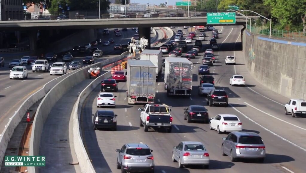 Sacramento, CA - Injuries in Motorcycle Crash on I-5 North