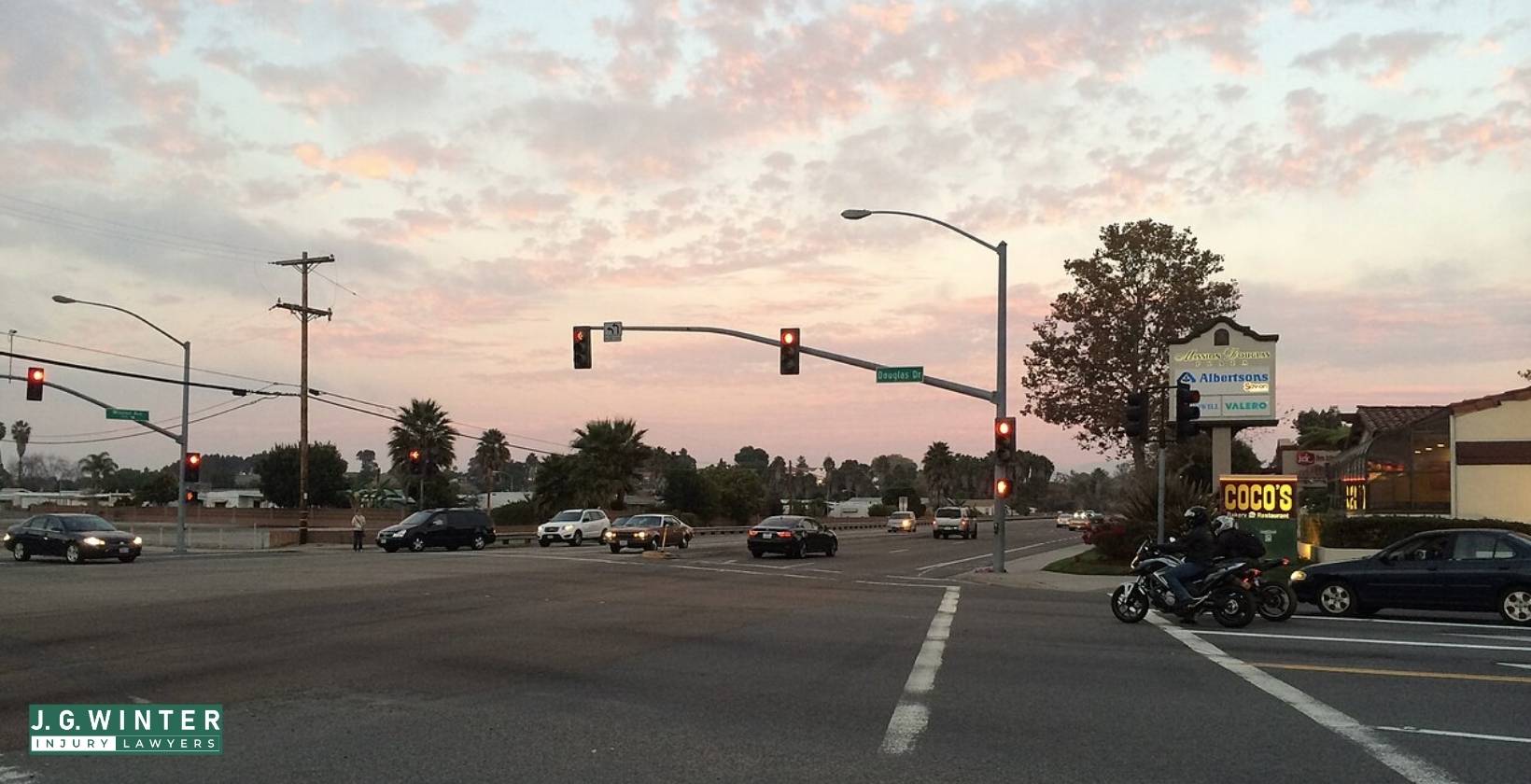 Oceanside, CA - Motorcycle and Volkswagen Collision Today Leaves Three Hospitalized