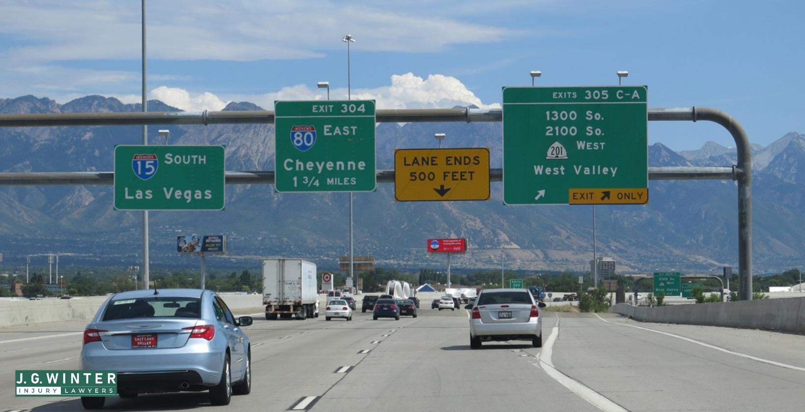 Temecula, CA - Minor Injury Collision Involving Gray and Red Vehicles on I-15 North Near Nutmeg