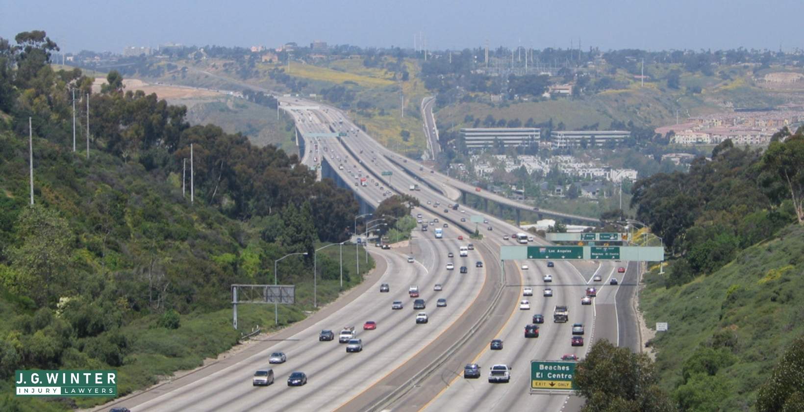 San Diego, CA - Fatal Pedestrian Accident on Southbound 805 Freeway near Highway 94