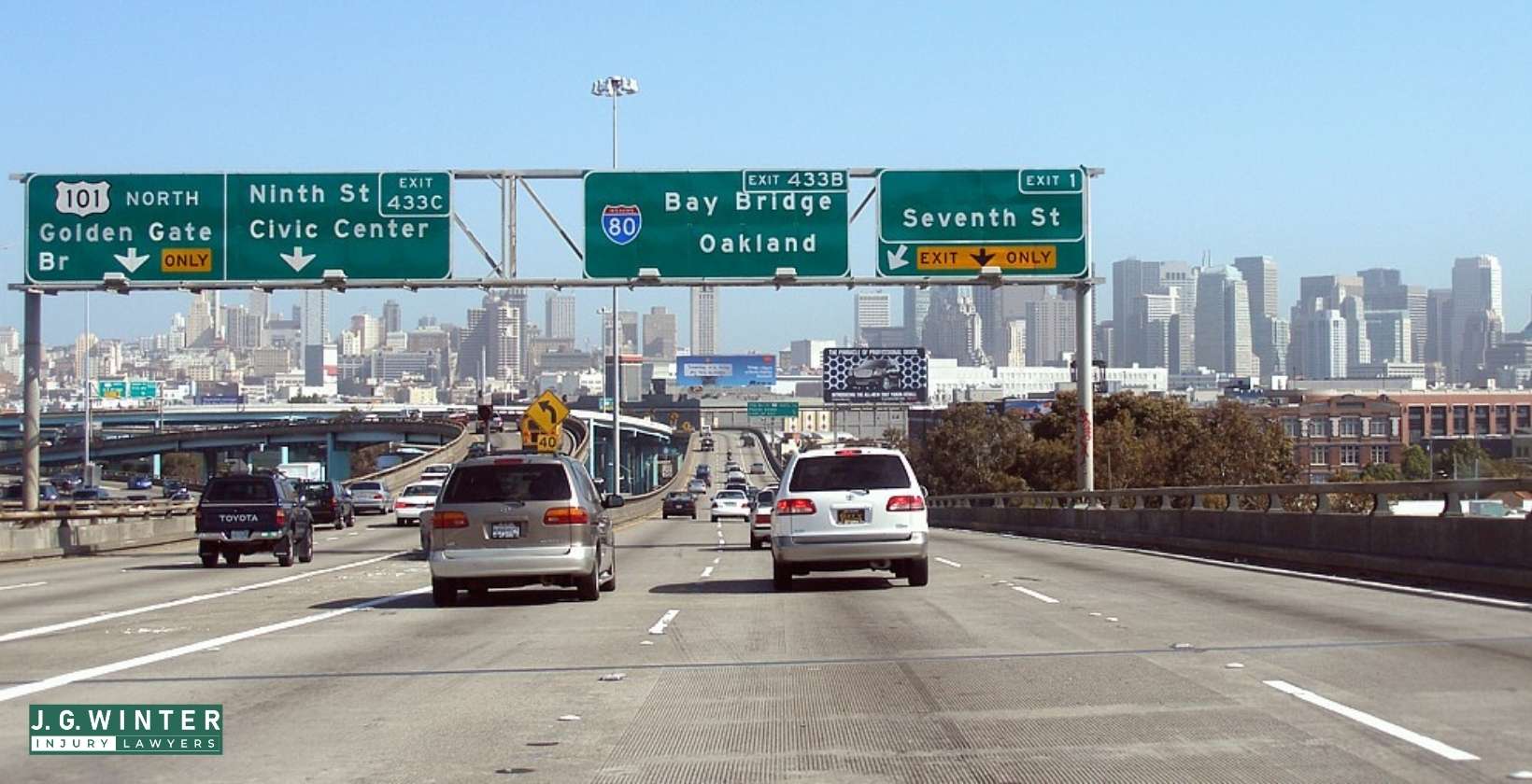 Richmond, CA - Freeway Four-Vehicle Collision Leaves At Least One with Major Injuries