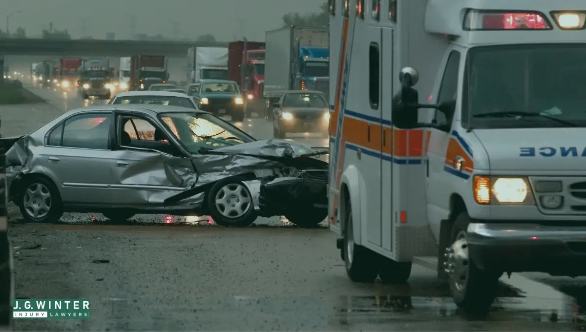 SR-299, CA - Solo Vehicle Crash Near Denny Rd Leaves One Injured