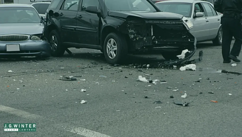 Sacramento, CA - Six-Vehicle Crash on Hwy 50 Near Sacramento State