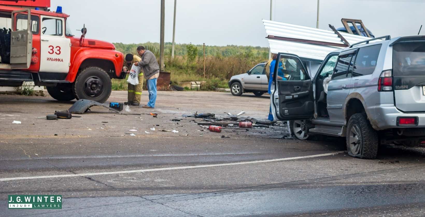 Bakersfield, CA - 1 Seriously Injured in Truck Accident on Westside Parkway Near Allen Road Yesterday Morning
