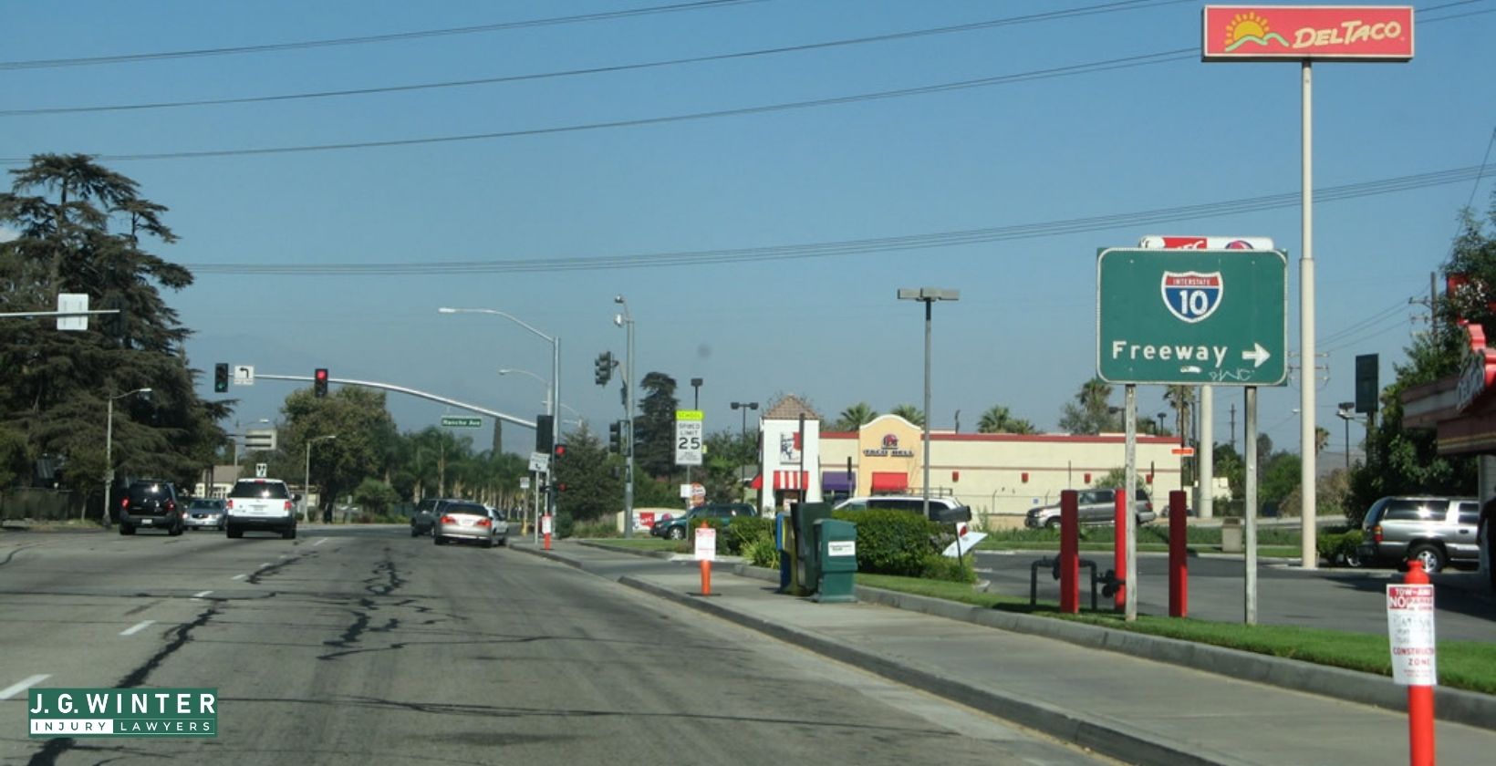 San Bernardino County, CA - One Killed in Motorcycle and School Bus Collision on I-10 in Bloomington