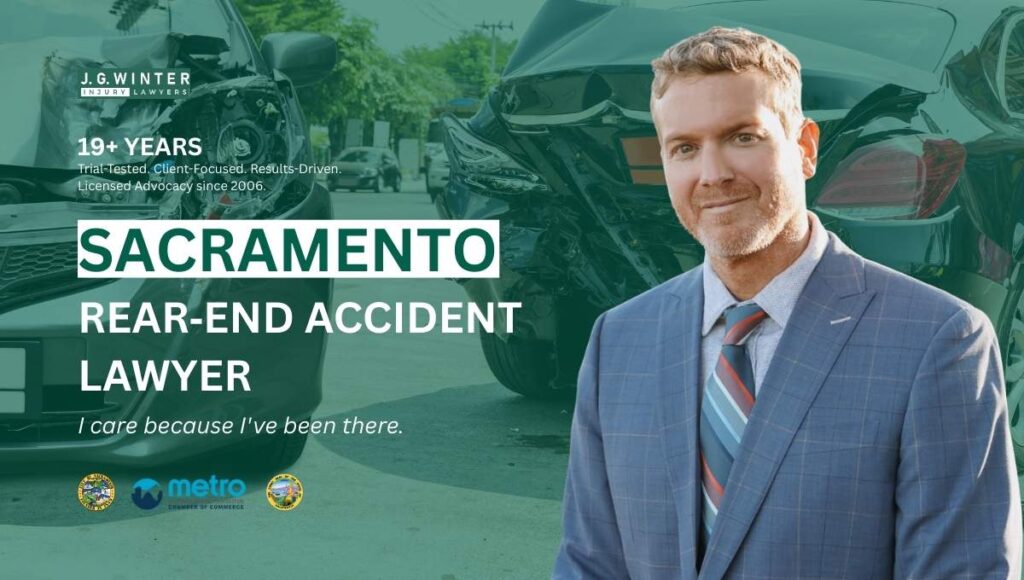 Sacramento Rear End Collisions Accident Lawyer - Law Offices of J.G. Winter