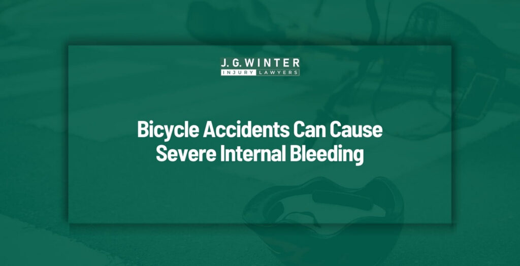 Bicycle Accident Internal Bleeding: bicycle accidents and internal bleeding