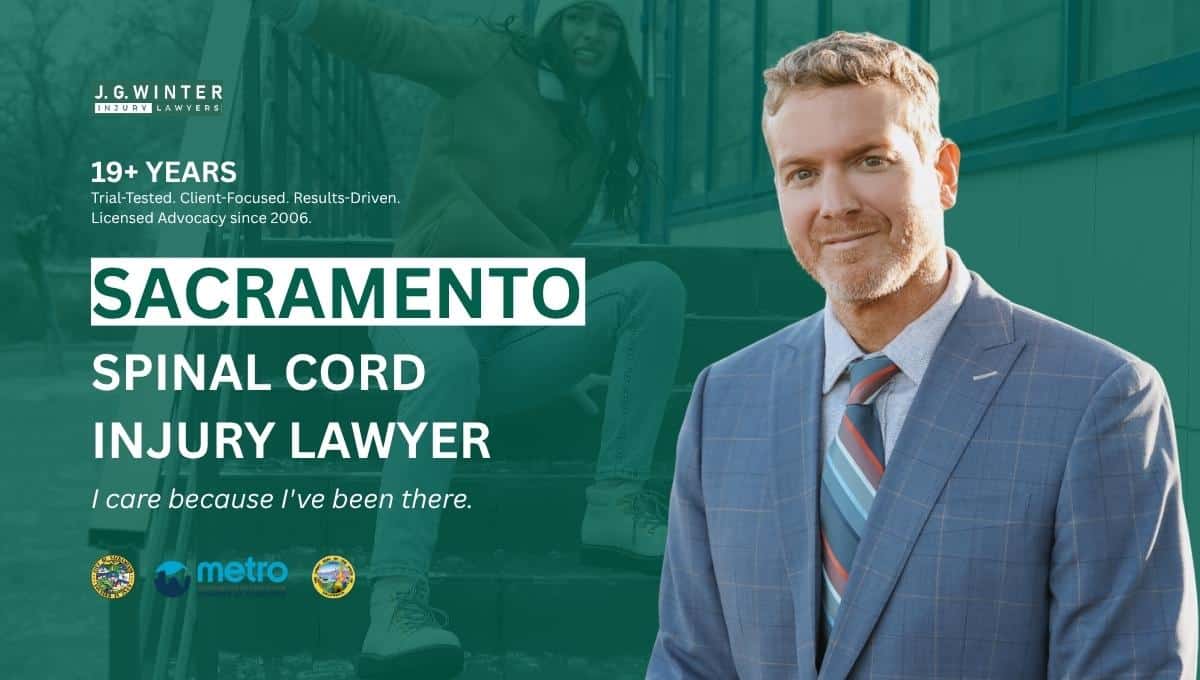 Sacramento Spinal Cord Injury Lawyer - Law Offices of J.G. Winter