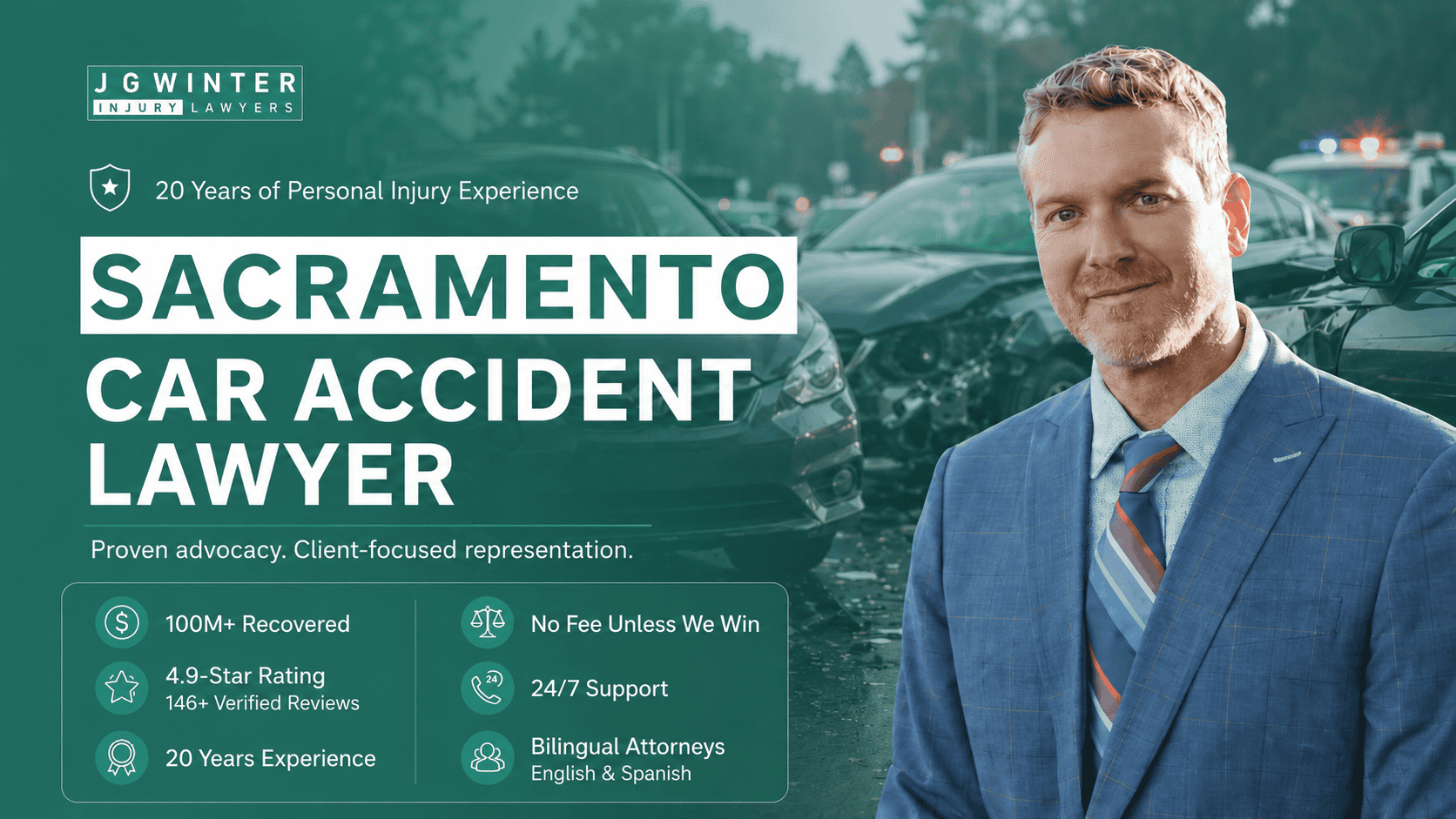 law offices of j.g. winter - sacramento car accident lawyer