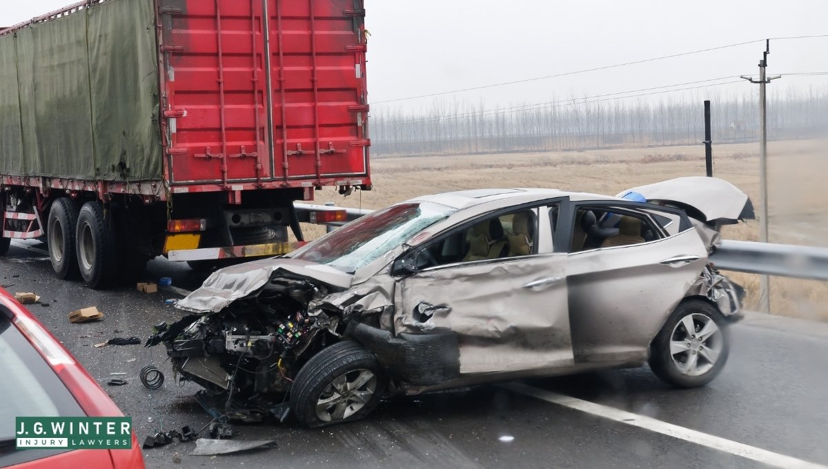 Fresno County, CA - Woman Killed in Crash With Big Rig at Annadale and Chestnut Avenues