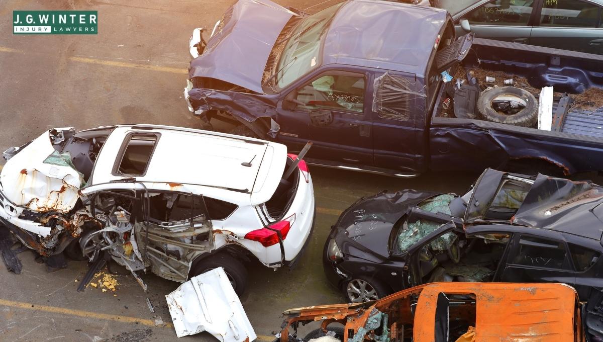 Modesto, CA - Driver Killed, Seven Hurt in Fiery Three-Vehicle Crash on Ladd Road East of Tully Road