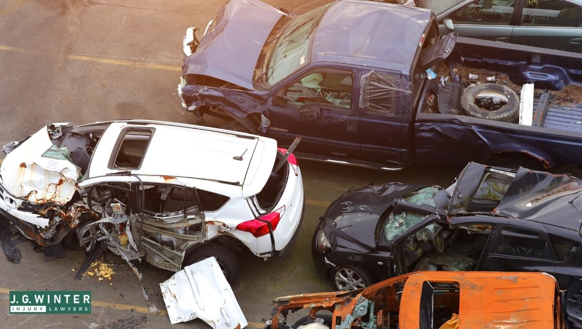 Seven-Vehicle Chain-Reaction Crash on SR-4 in Stockton Sends Multiple People to the Hospital