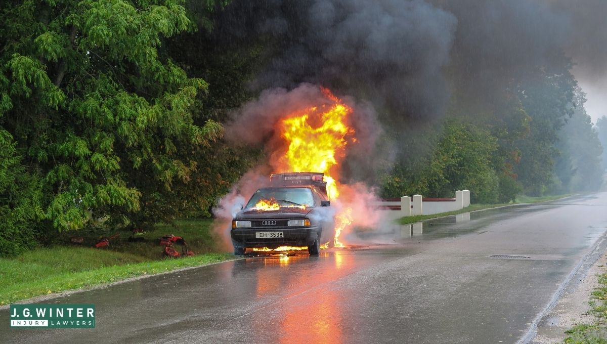 El Dorado Hills, CA - Three Killed and 28-Year-Old Sacramento Woman Injured in Serrano Parkway Car Fire